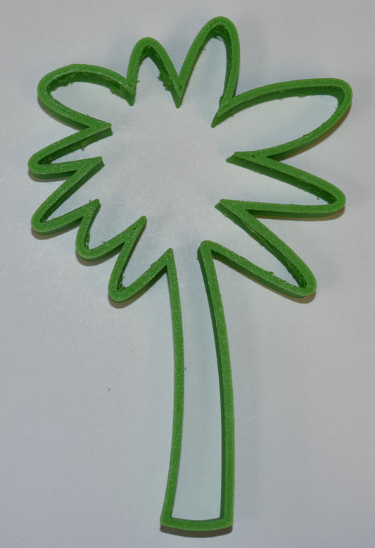 6x Palm Tree Fondant Cutter Cupcake Topper Size 1.75" USA FD592