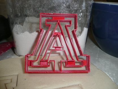 University Of Arizona Wildcats A Logo Sports Athletics Cookie Cutter USA PR2455