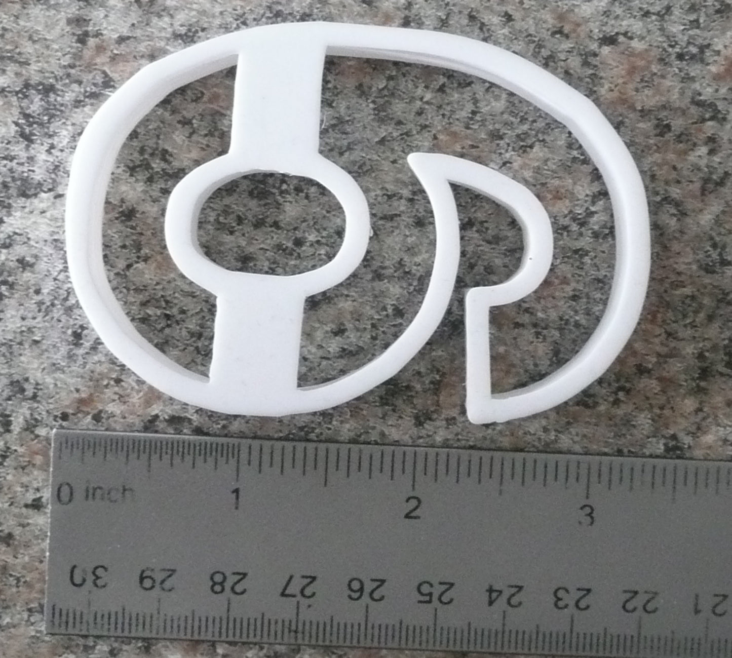 Number 6 Six Cookie Cutter Baking Tool 3D Printed USA PR108-6