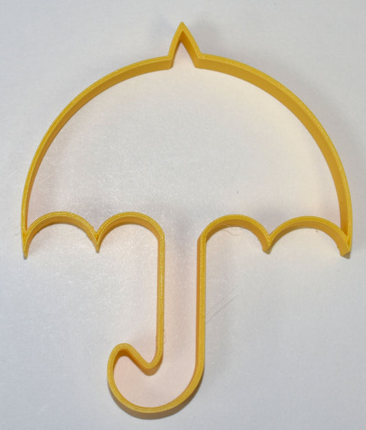 6x Umbrella Parasol Fondant Cutter Cupcake Topper Size 1.75" USA FD718