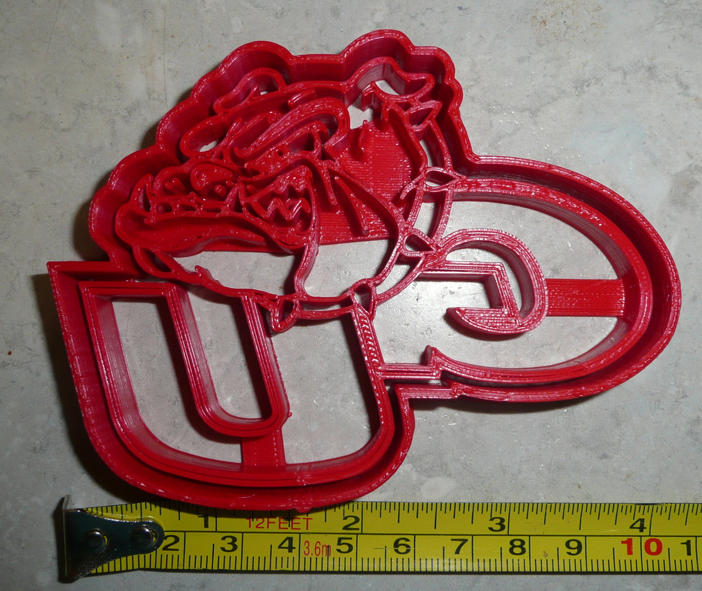 Gonzaga University GU Zags Bulldogs Sports Athletics Cookie Cutter USA PR2457