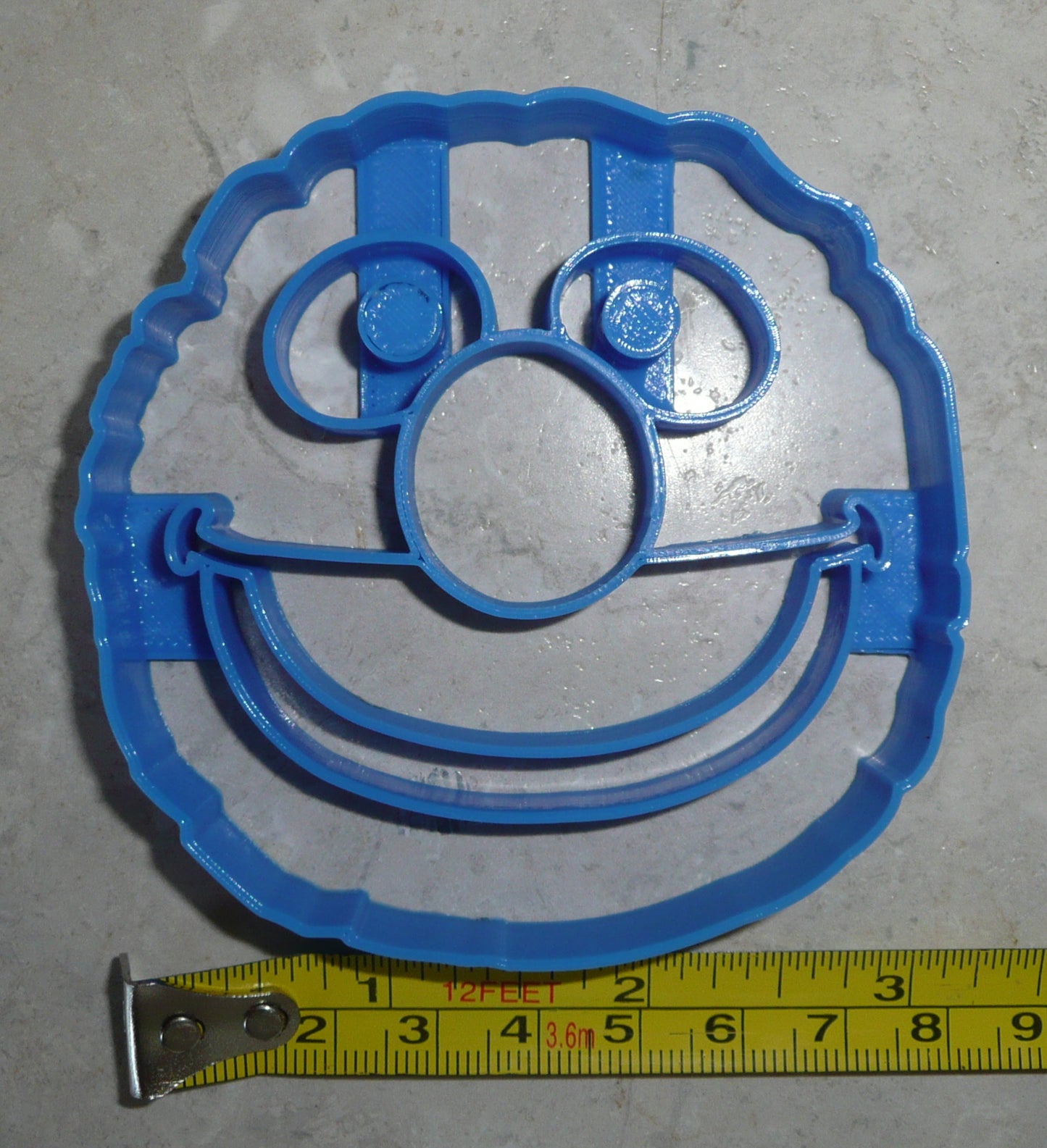 Grover Face Sesame Street Muppet Show Character Cookie Cutter Made In USA PR2249