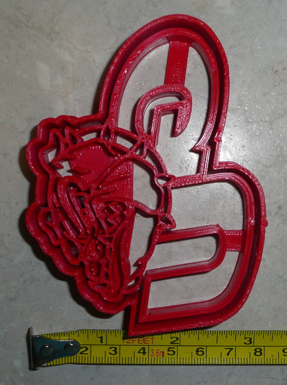 Gonzaga University GU Zags Bulldogs Sports Athletics Cookie Cutter USA PR2457