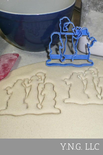 The Haunted Mansion Movie Characters Logo Set Of 7 Cookie Cutters USA PR1168