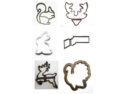 Hunting Season Hunt Set of 6 Cookie Cutters USA PR1520