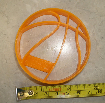 Basketball Ball Team Sport Small Size Detailed Cookie Cutter Made in USA PR812