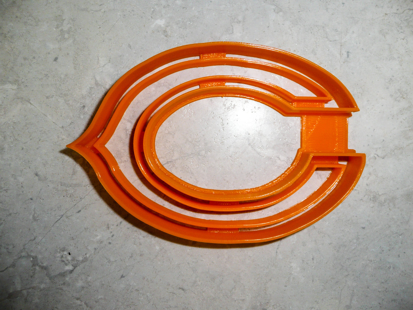 Chicago Bears C Football Logo Cookie Cutter Made In USA PR947