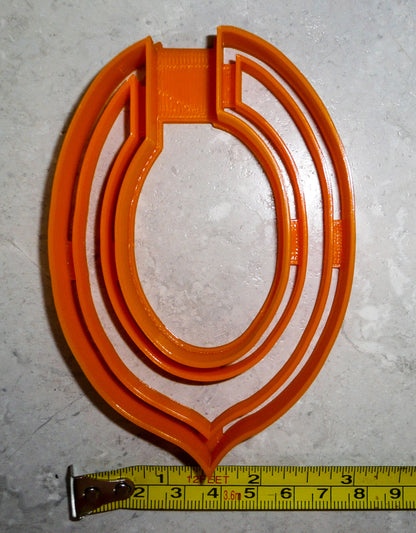 Chicago Bears C Football Logo Cookie Cutter Made In USA PR947