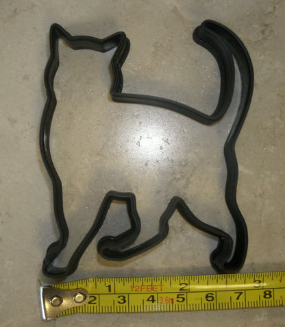 Cat Kitty Walking Animal Cookie Cutter Play Doh Made in USA PR542