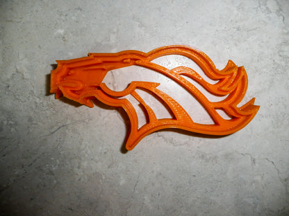 Denver Broncos NFL Football Logo Cookie Cutter Made In USA PR953