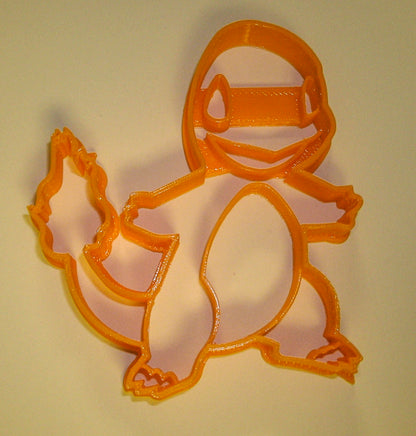 Charmander Fire Type Pokemon Orange Lizard Cookie Cutter USA PR868