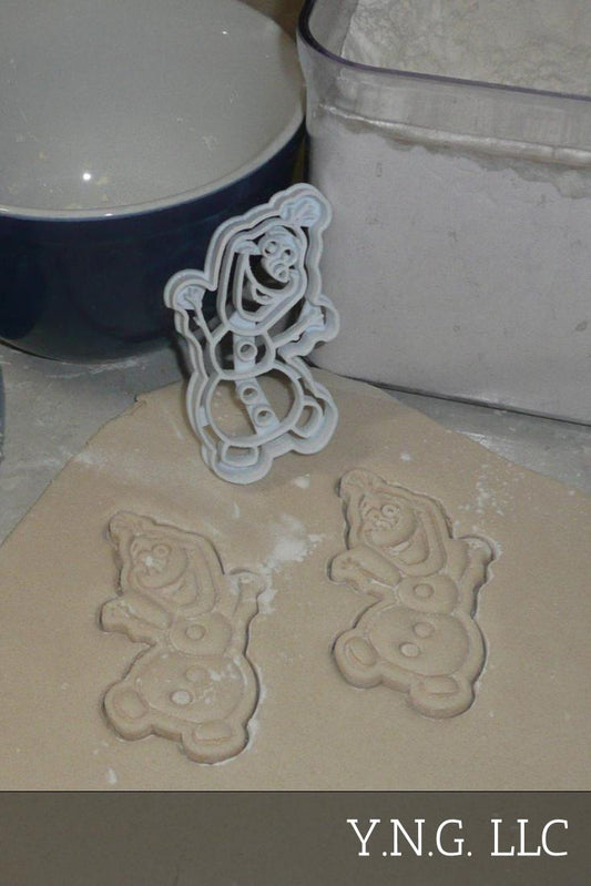 Olaf Snowman Frozen Movie Character Cookie Cutter Made in USA PR2647