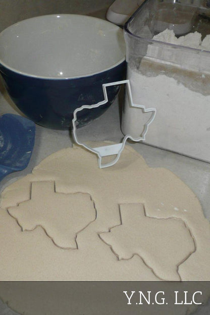 State of Texas Outline Lone Star South Central Region Cookie Cutter USA PR2713