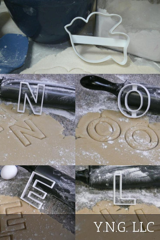Noel N O E L Turtle Doves Christmas Holiday Set Of 5 Cookie Cutters USA PR1191