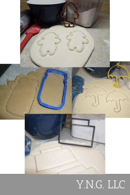 Paddington Bear Childrens Book Movie Set Of 4 Cookie Cutters USA PR1340