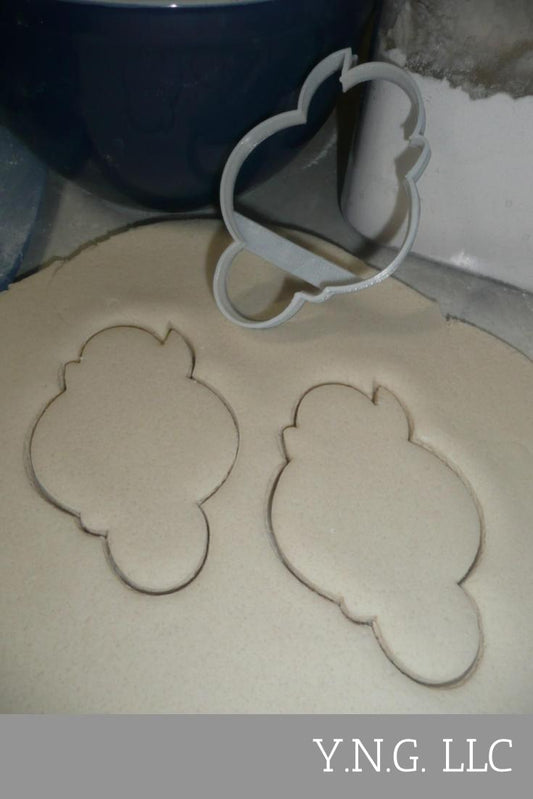 Sam The Bearded Snowman Rudolph Christmas Cartoon Cookie Cutter USA PR3054