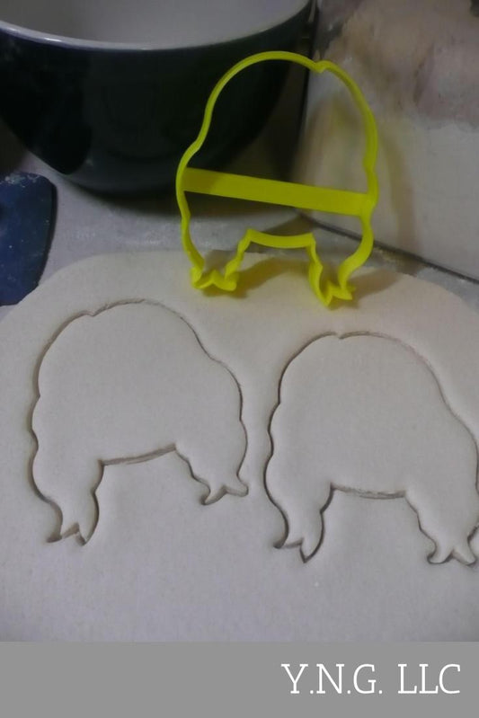 Sarah Face Blond Hair Outline Hocus Pocus Halloween Cookie Cutter USA PR3059