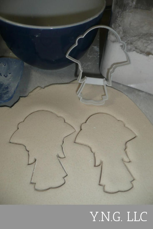 Pilgrim Girl Outline Plymouth Colony English Settler Cookie Cutter USA PR3109