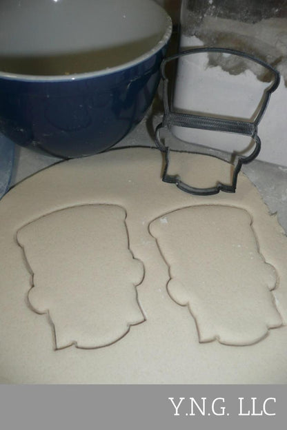 Frankenstein And His Bride Monsters Halloween Set Of 2 Cookie Cutters USA PR1378