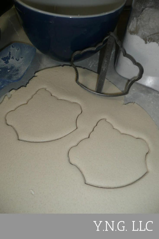 Whole Pie Outline Thanksgiving Whipped Topping Cookie Cutter USA PR3113