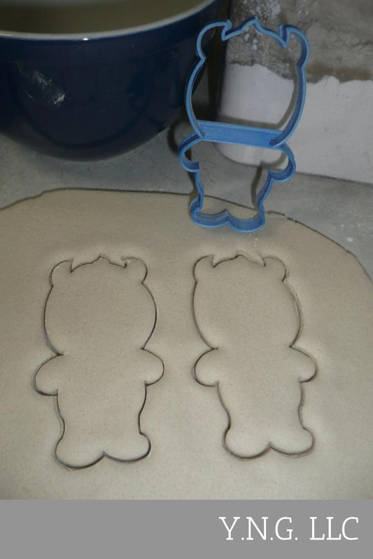 Sully Outline Cartoon Character From Monsters Inc Cookie Cutter USA PR3222