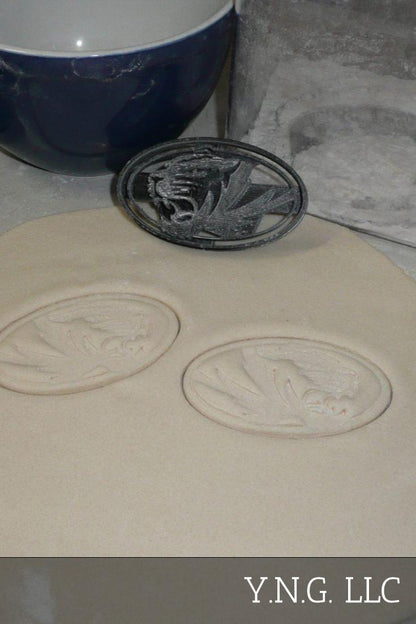 University Of Missouri Tigers Mizzou MU Logo Set Of 2 Cookie Cutters USA PR1256