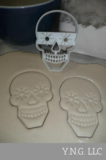 Sugar Skull Dia De Los Muertos Day Of The Dead Cookie Cutter USA PR3255