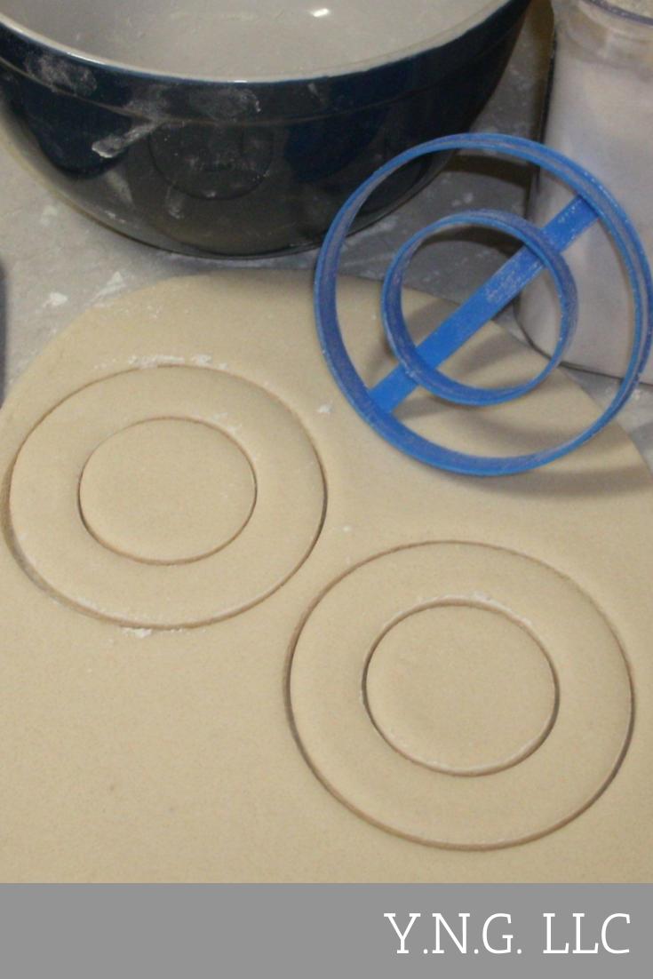 Coffee And Doughnuts Donut Breakfast Set Of 3 Cookie Cutters USA PR1201