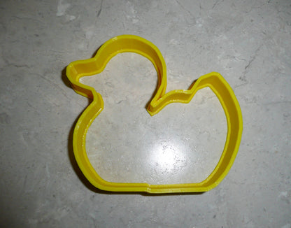 6x Duck Duckie Baby Shower Fondant Cutter Cupcake Topper Size 1.75" USA FD302
