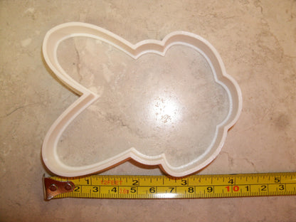 Easter Bunny Head Large Ears Outline Cookie Cutter Made in USA PR215