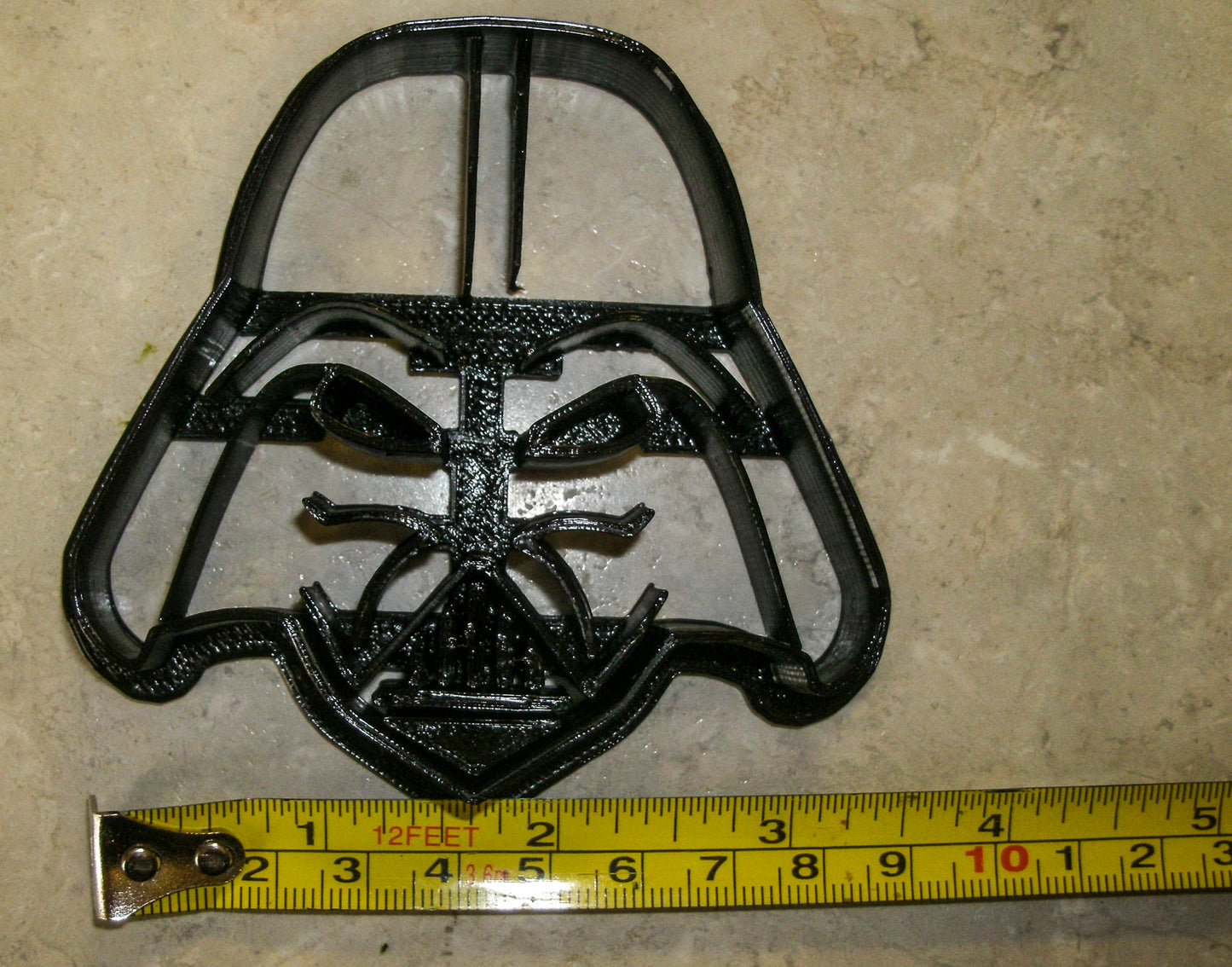 Darth Vader Helmet Star Wars Character Large Cookie Cutter Made in USA PR99L