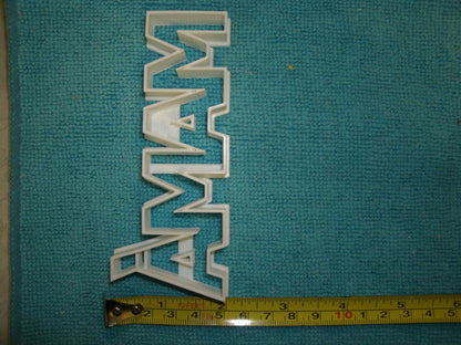 Mama With Accent Spanish Word Letters Mom Mommy Mother Cookie Cutter USA PR647