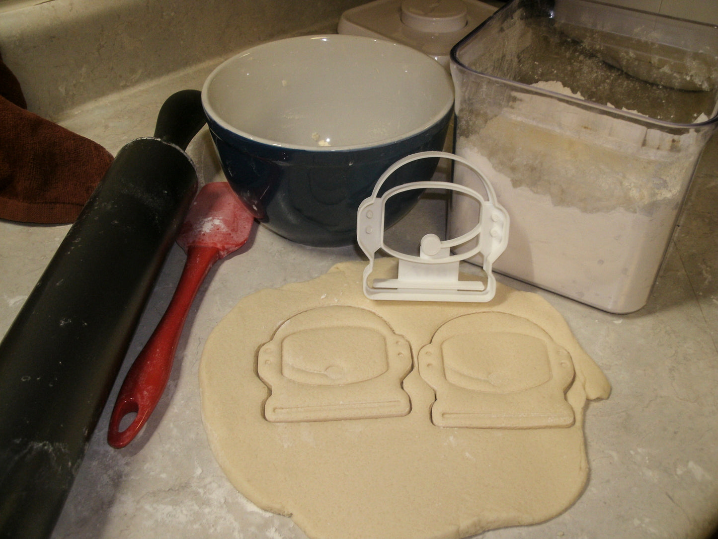 Astronaut Space Helmet Cookie Cutter 3D Printed Made In USA PR847