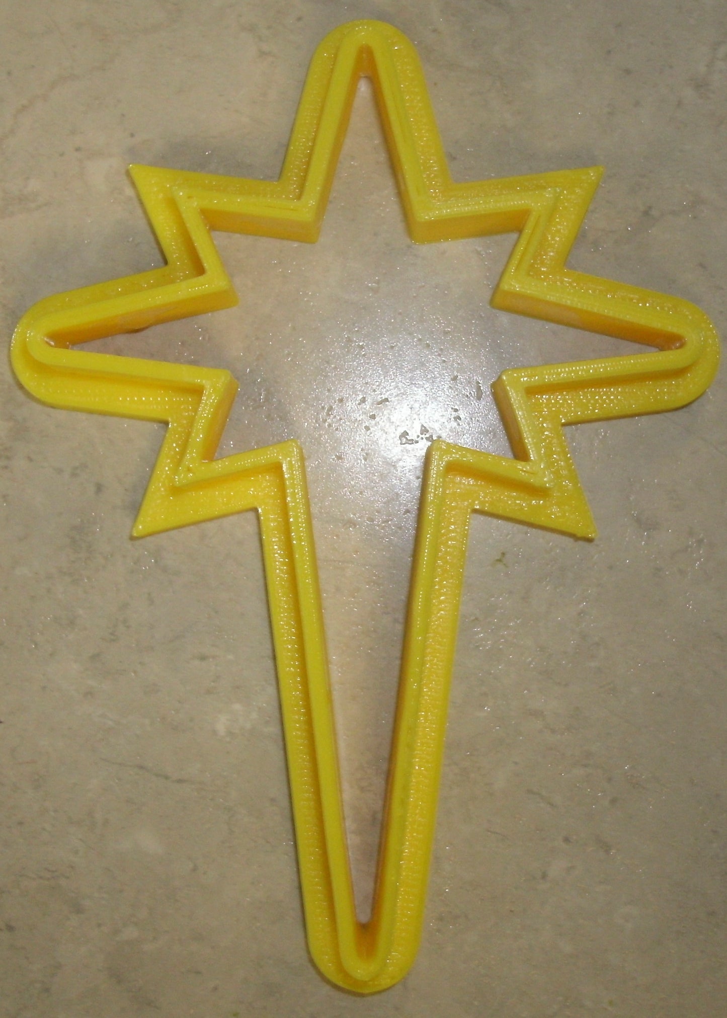 6x Bethlehem Star Fondant Cutter Cupcake Topper Size 1.75" USA FD886