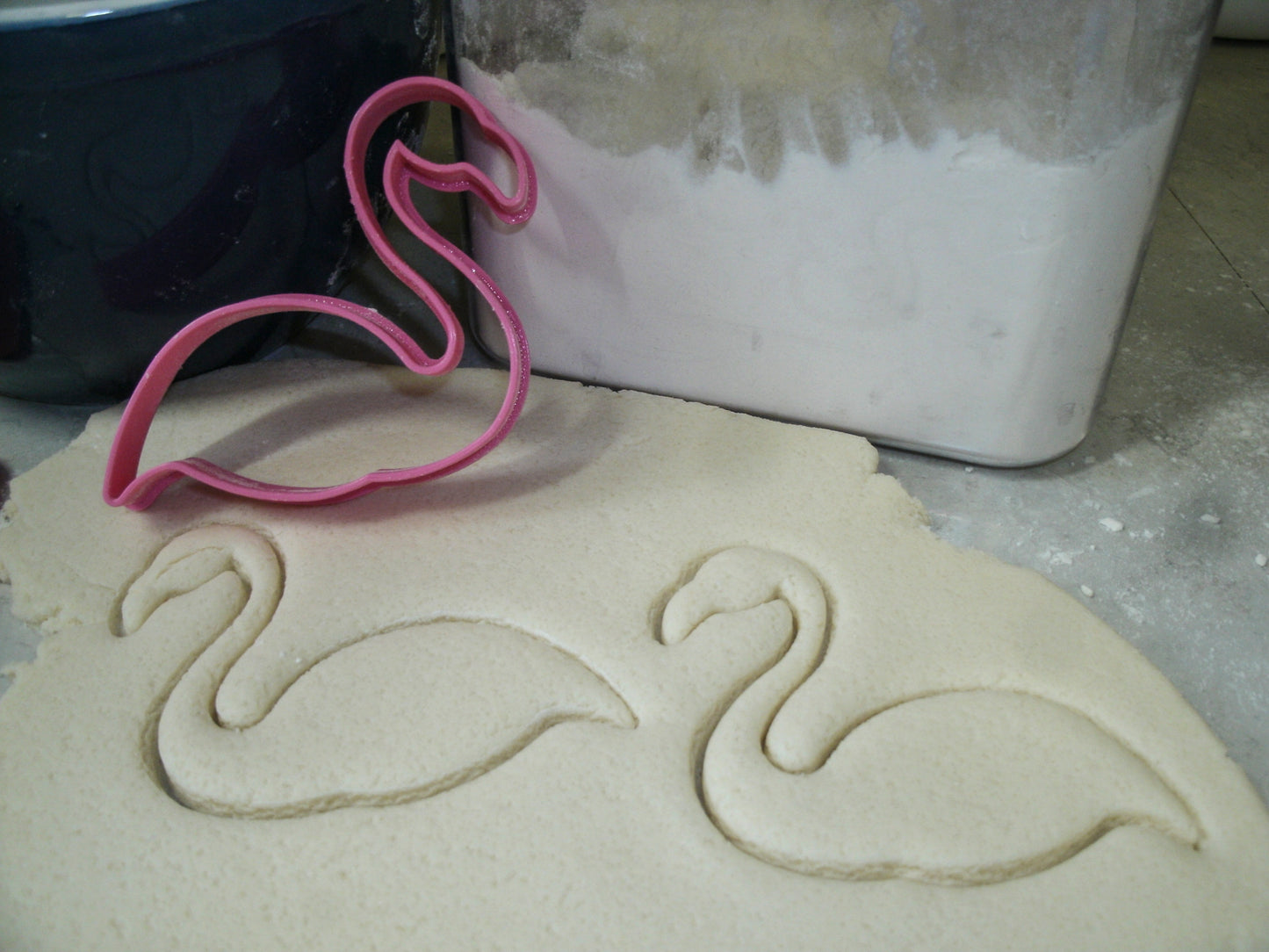 Flamingo Swan Water Bird Cookie Cutter Made in USA PR646