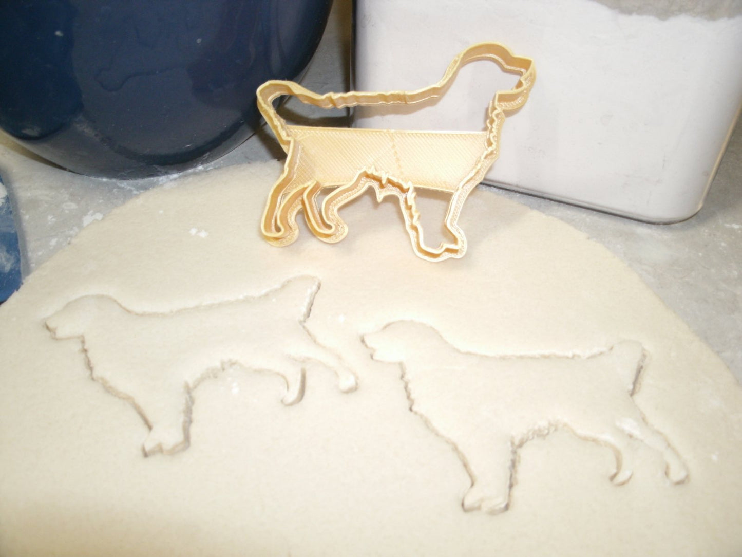 Golden Retriever Full Body Outline Dog Pet Cookie Cutter Made in USA PR626