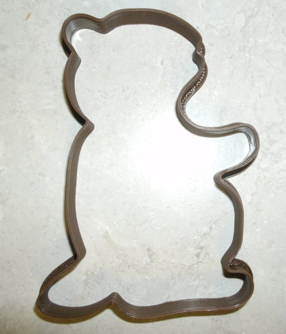 6x Groundhog Fondant Cutter Cupcake Topper Size 1.75" USA FD653