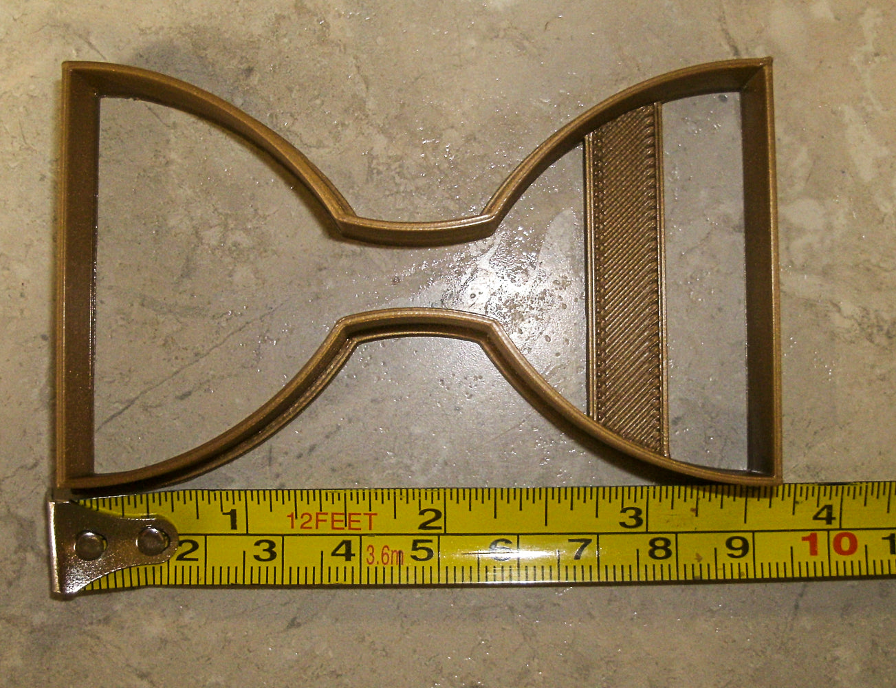 Hourglass Sandglass Sand Timer Clock Measure Cookie Cutter Made in USA PR856