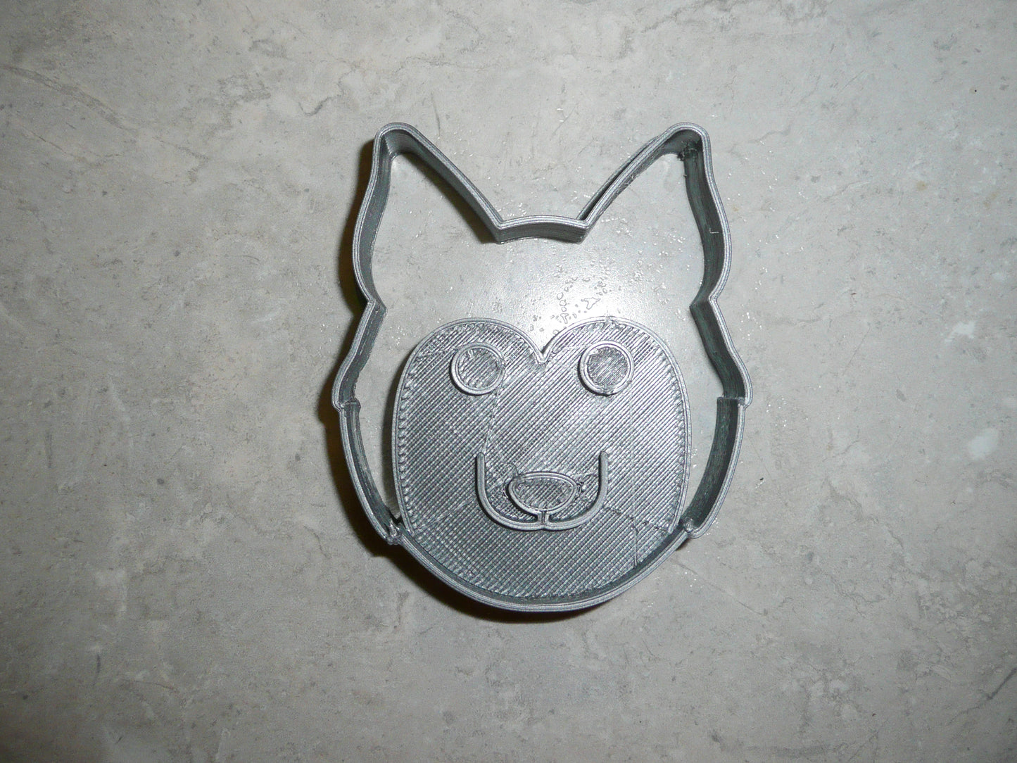 6x Husky Breed Dog Fondant Cutter Cupcake Topper Size 1.75" USA FD434