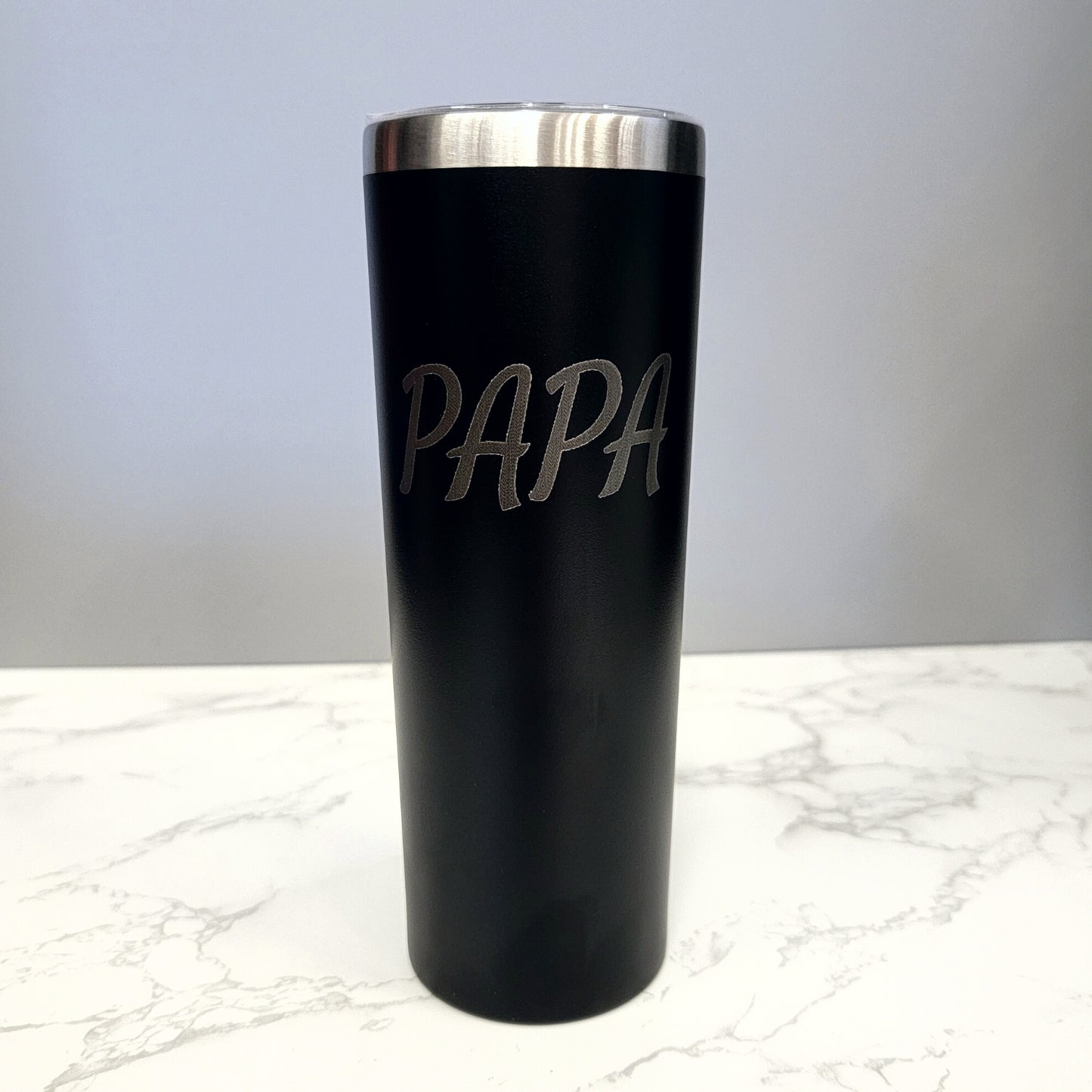 Papa Black 20oz Skinny Tumbler LA5027