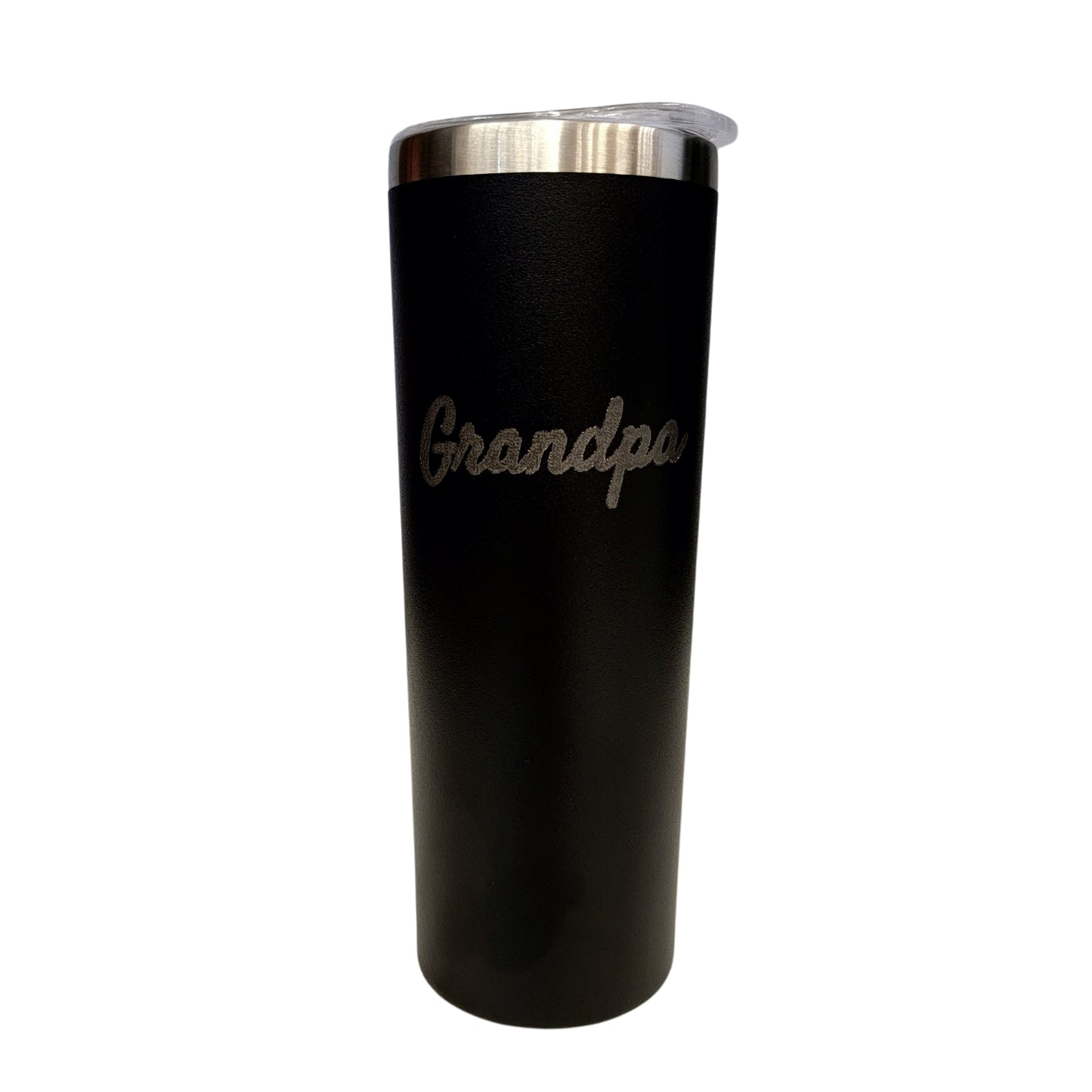 Grandpa Black 20oz Skinny Tumbler LA5031