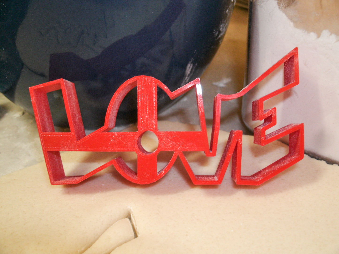 Love Word Valentine's Day Cookie Cutter Made in USA PR210