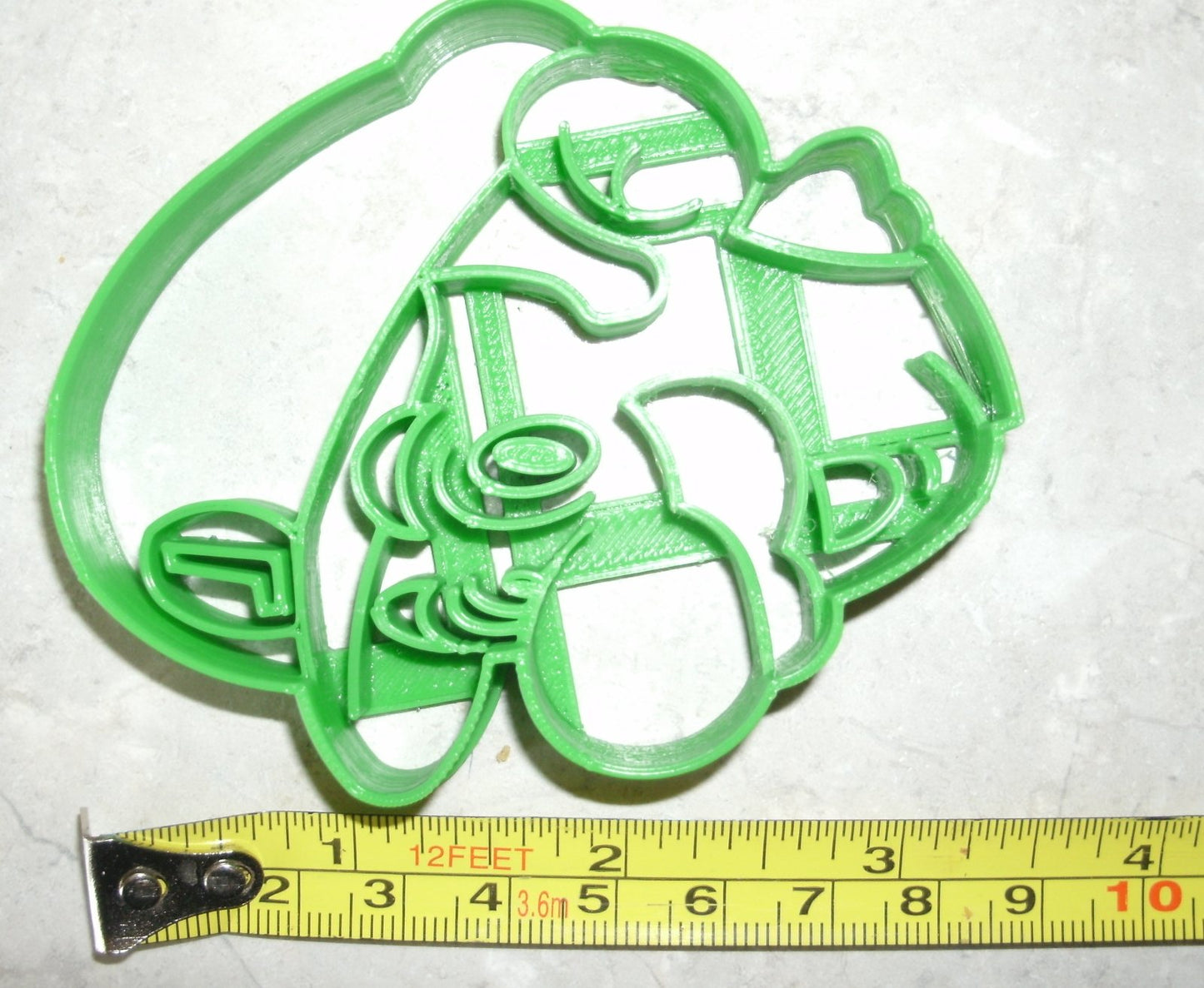 Luigi Nintendo Video Game Character Cookie Cutter Made in USA PR745