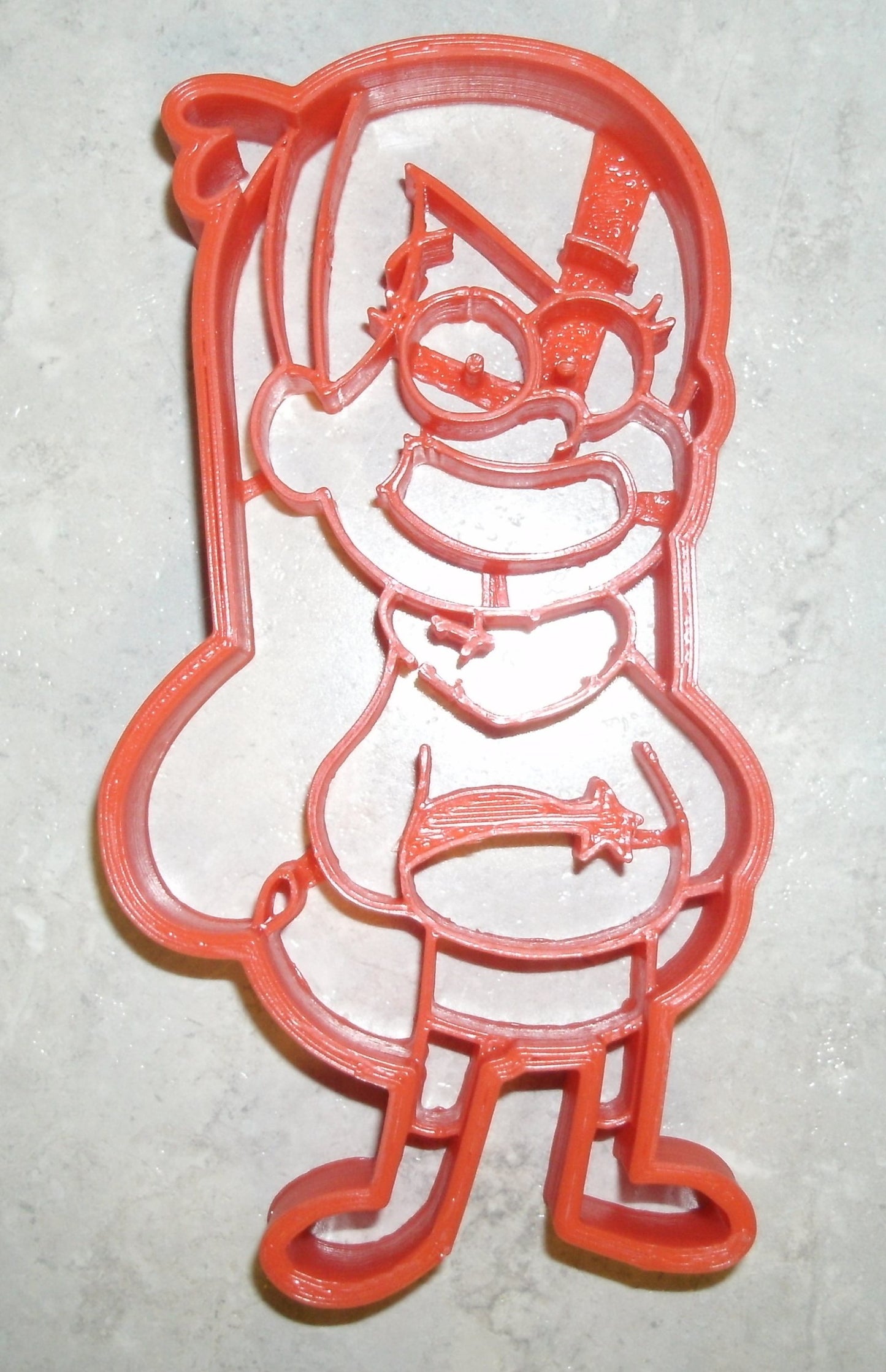 6x Mabel Pines Fondant Cutter Cupcake Topper Size 1.75" USA FD640