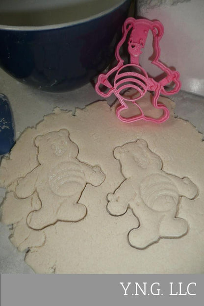 Cheer Bear Pink Rainbow Happy Positive Care Bears Cookie Cutter USA PR3985