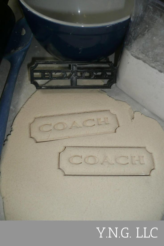 Coach Luxury Fashion Couture Brand Cookie Cutter Made in USA PR3866