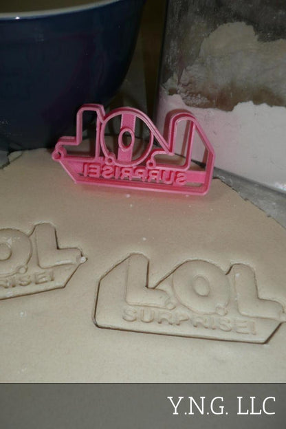 LOL Little Outrageous Littles Surprise Dolls Set Of 4 Cookie Cutters USA PR1264