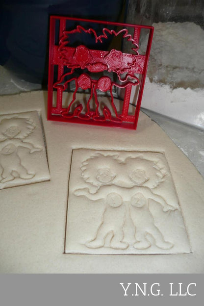 Cat In The Hat Dr Seuss Thing 1 2 Red Fish Set of 8 Cookie Cutters USA PR1248