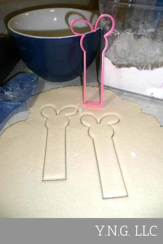 Easter Bunny Rabbit Ears Pez Dispenser Theme Cookie Cutter Made in USA PR2432