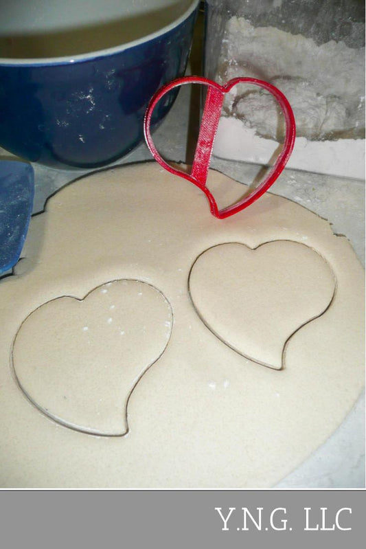 Heart Shape Rain Paint Drop Or Leaf Outline Cookie Cutter USA PR3118